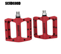 Педалі на промпідшипниках ScudGood нейлон червоні