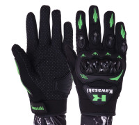 Велоперчатки Kawasaki  із закритими пальцями