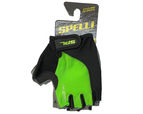 Велоперчатки Spelli SBG-1457 Green