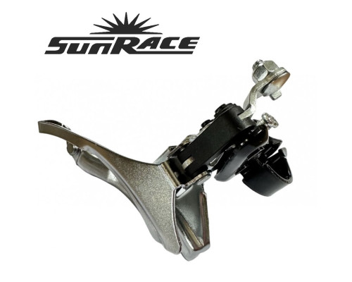 Перемикач передній SUN RACE FDM2S MB 3Х6/7 нижня тяга 42Т 