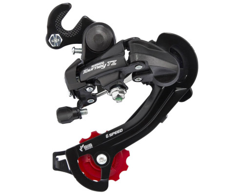Перемикач задній Shimano RD-TZ500 (Tourney), кріплення під гачок
