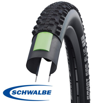 Велопокришка Schwalbe Smart Sam Plus 26x2.25 (57-559) Performance, GreenGuard, SnakeSkin