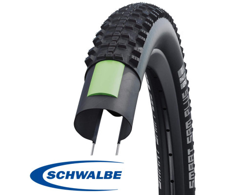 Велопокришка Schwalbe Smart Sam Plus 26x2.25 (57-559) Performance, GreenGuard, SnakeSkin