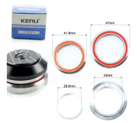 Рулевой набор KENLI KL-B560 интегрированный 1-1/8" х 1- 1/4" для без резьбовой вилки