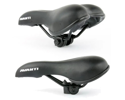 Сідло для велосипеда Avanti FU-6251 чорне