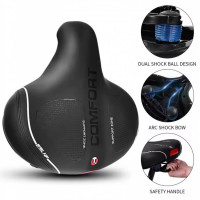 Сідло EsLNF Wide Comfort велике на демпферах