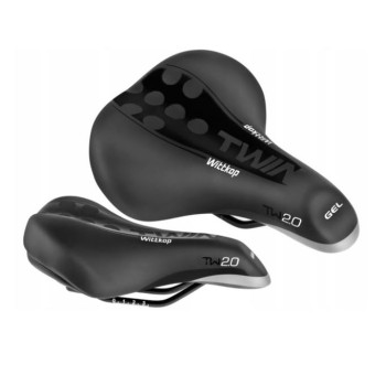 Сідло WITTKOP TWIN 2.0 Lady Gel (175 х 250 мм) з демпферами