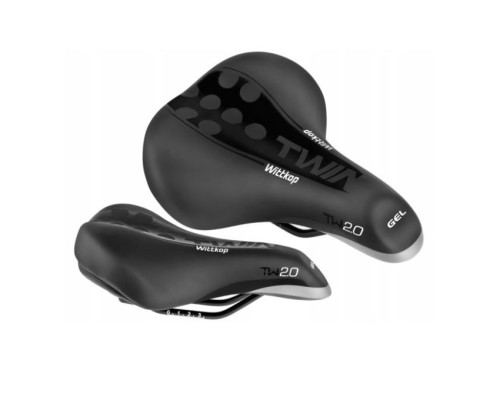 Сідло WITTKOP TWIN 2.0 Lady Gel (175 х 250 мм) з демпферами 