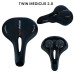 Сідло WITTKOP MEDICUS TWIN 2.0 GEL Lady (25,5 x 18,5 см)