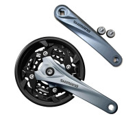 Шатуни Shimano Acera FC-M3000 (175 мм, 22-30-40Т) із захисто