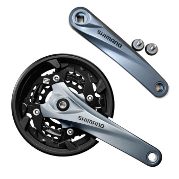 Шатуни Shimano Acera FC-M3000 (175 мм, 22-30-40Т) із захисто