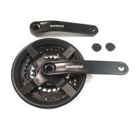 Шатуни Shimano FC-TY301 Tourney (42-34-24) L-175 мм