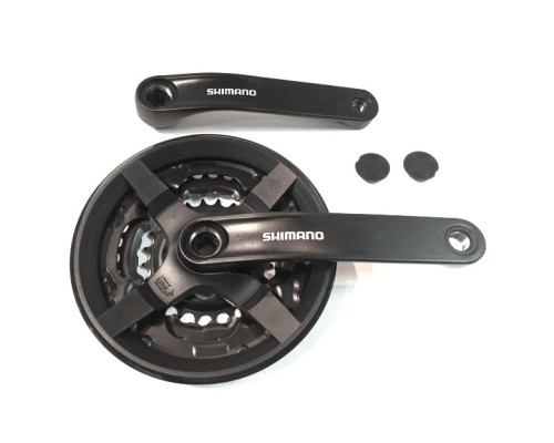 Шатуни Shimano FC-TY301 Tourney (42-34-24) L-170 мм