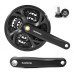 Шатуни Shimano FC-M371 Acera (44-32-22) L-170 mm