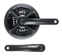 Шатуни ONRIDE Trio 820P під квадрат 170мм (42-34-24T)