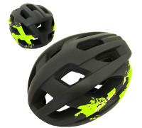 Шолом велосипедний Calibri Black-Green FSK-Y53 (In-Mold)