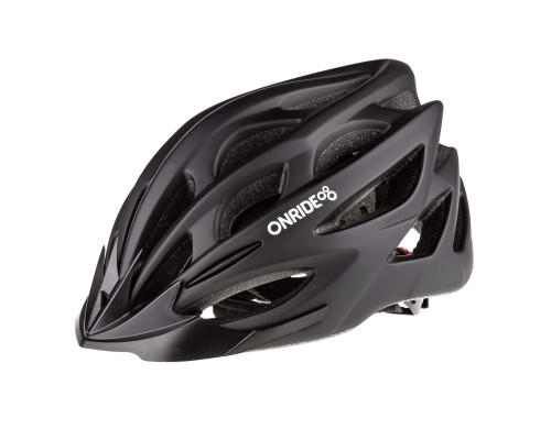 Шолом велосипедний ONRIDE Mount NEW чорний 