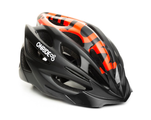Шолом велосипедний ONRIDE Mount червоний матови