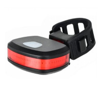 Задній велосипедний ліхтар X-Light XC-384R COB LED 20LM, USB