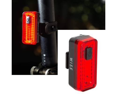 Заднє світло ONRIDE Wise 20 lm 350 mAh Type-C з датчиком світла