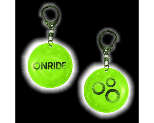 Світловідбивний брелок із ПВХ Onride