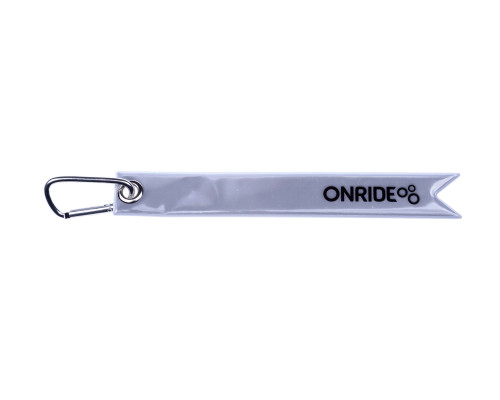 Світловідбивний брелок Onride сріблястий