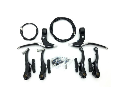 Комплект гальм ALHONGA HJ-805AD V-brake з ручками