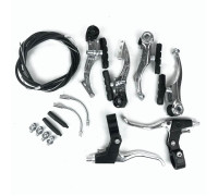 Гальмо V-brake заднє+переднє в зборі (алюміній)