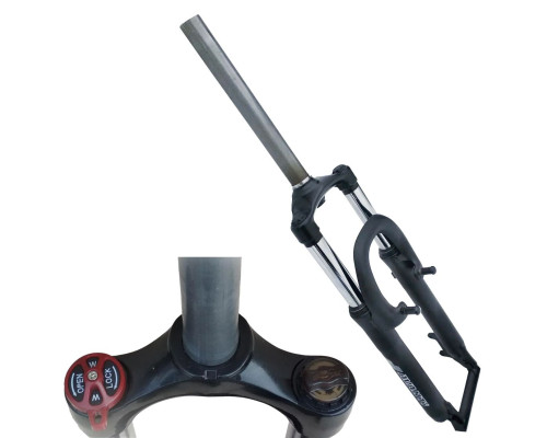 Вилка Avanti 26 ES-246 MLO Disk/V-brake 1-1/8" різьбова Lockout