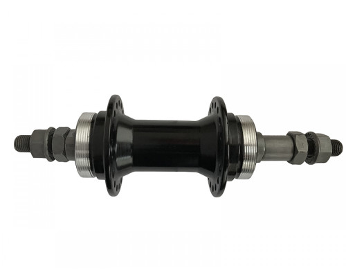 Втулка задня на пром-підшипниках 14G х 36H Disc / тріскачка Black