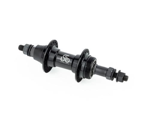 Втулка задня UGO U-B03RB чорна під тріскачку V-brake на пром-підшипниках 6200