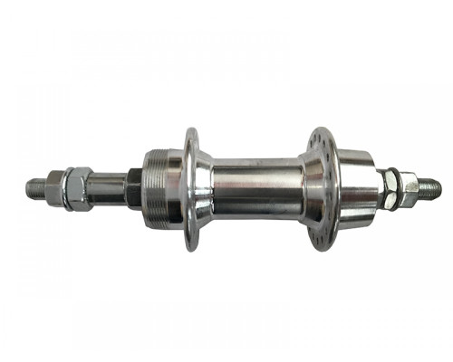 Втулка задня на пром-підшипниках 14G х 36H V-brake / тріскачка