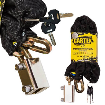 Велозамок GARTEX S2 1000 х 8 мм