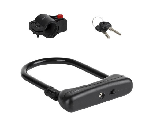 Велозамок KLS ALERT PLUS СКОБА U-LOCK 18см