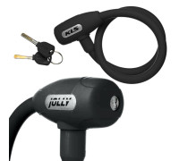 Велозамок KLS Jolly 12 х 650 мм черный