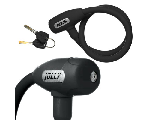 Велозамок KLS Jolly 12 х 650 мм чорний