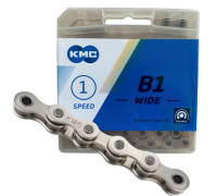 Ланцюг KMC B1 Wide Silver 1/2 X 1/8 112 ланок із замком