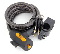 Велозамок SEKURA KB 202 Spiral Cable (10 х 1850 мм)