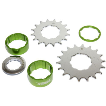 Набор FireEye для SingleSpeed SSK 16/18T зеленый