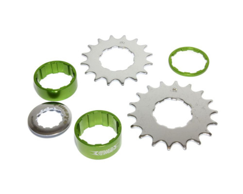 Набор FireEye для SingleSpeed SSK 16/18T зеленый