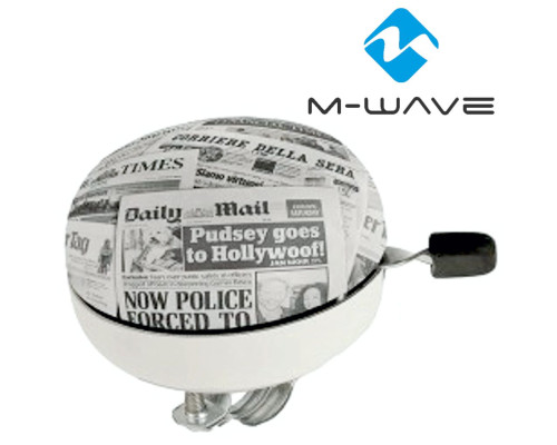 Дзвоник велосипедний M-Wave Maxi Ding Dong D-80мм (420306)