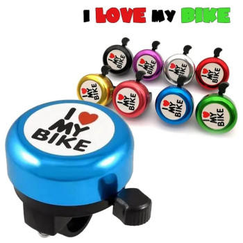 Дзвоник велосипедний Spelli SBL-610SP I Love My Bike
